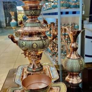 ست سماور مس و خاتم